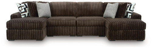 Midnight-Madness - Sectional - Chocolate