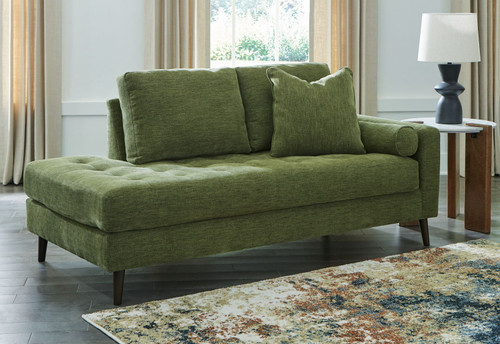 Bixler - Raf Corner Chaise - Olive