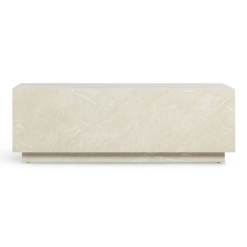Romy - Coffee Table - Cream Travertine