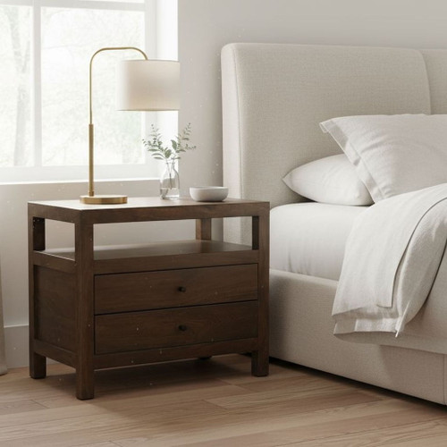 Windsor - Nightstand - Dark Brown