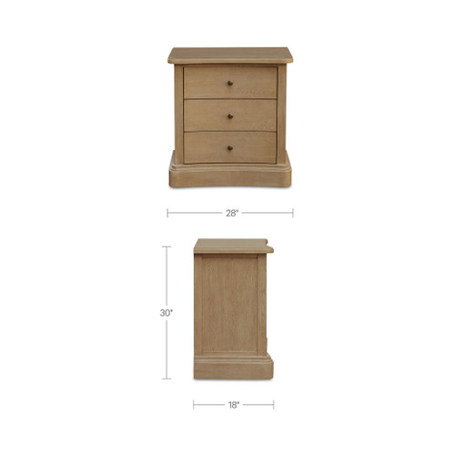 Clarence - Nightstand - Natural