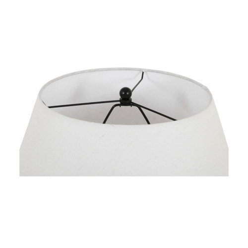 Olia - Table Lamp - Dark Brown / White