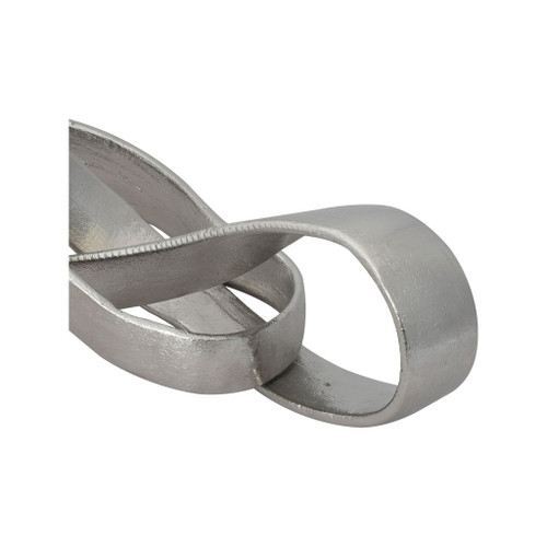 Cascade - Cast Aluminum Sculpture - Silver
