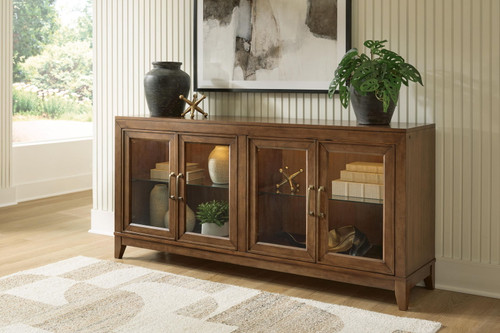 Annswick - Accent Cabinet - Medium Brown