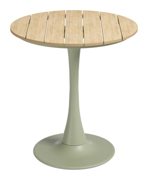 Oswego - Bistro Table - Light Brown / Green