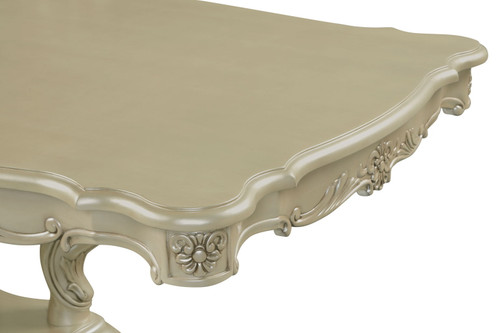 Monique - Dining Table Top & Base - Silver