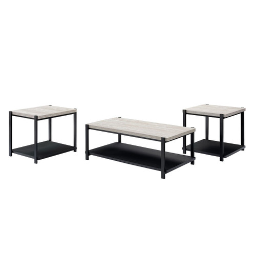 Linea - 3 Piece Occasional Set (1 Coffee & 2 End Tables)