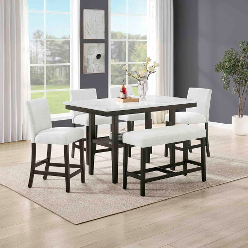 Carissa - Rectangle Counter Dining Set