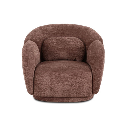 Misty - Knubby Fabric Accent Chair