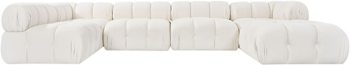 Orin - 6 Piece Modular Sectional (3 Modular Chairs, 2 Corner Chairs & Ottoman)