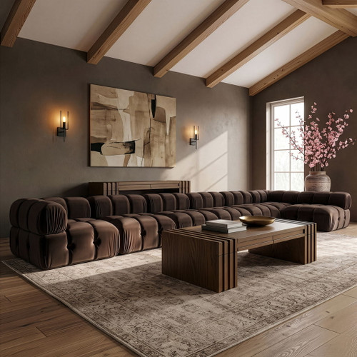 Orin - 7 Piece Modular Sectional (5 Modular Chairs, 2 Corner Chairs)