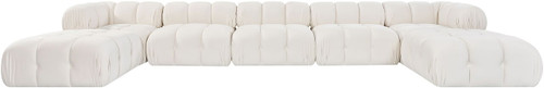 Orin - 7 Piece Modular Sectional (3 Modular Chairs, 2 Corner Chairs & 2 Ottomans)