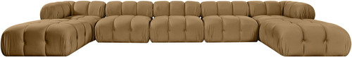 Orin - 7 Piece Modular Sectional (3 Modular Chairs, 2 Corner Chairs & 2 Ottomans)