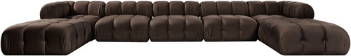 Orin - 7 Piece Modular Sectional (3 Modular Chairs, 2 Corner Chairs & 2 Ottomans)