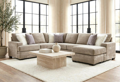 Aries Fabric Reversible Sectional