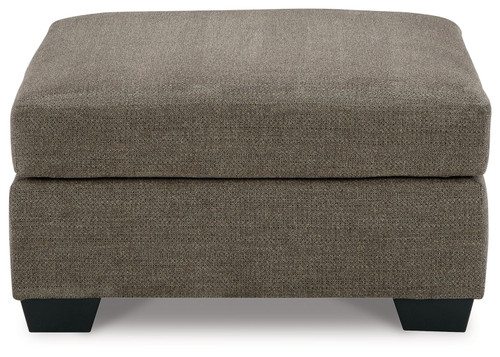 Mahoney - Oversized Accent Ottoman - Chocolate