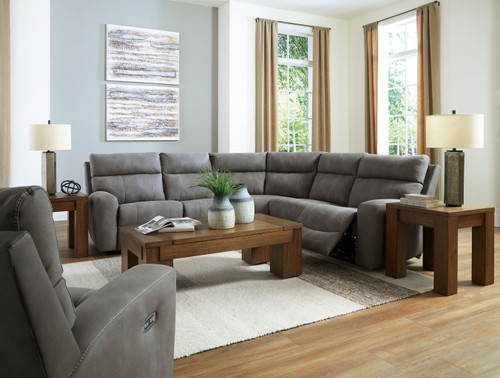 Next-Gen Durapella - 6 Piece Power Reclining Sectional Set