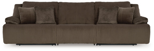 Top Tier - 3 Piece Reclining Sectional