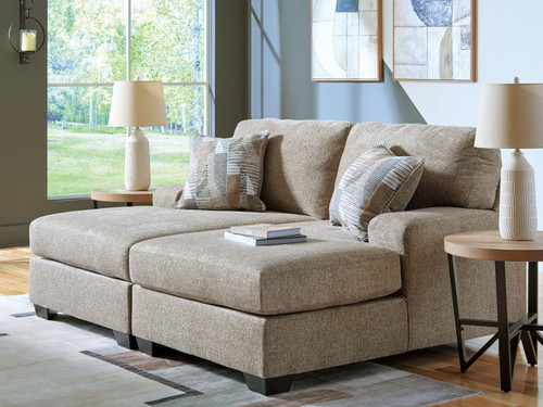 Newellen - 2-Piece Super Chaise - Beige