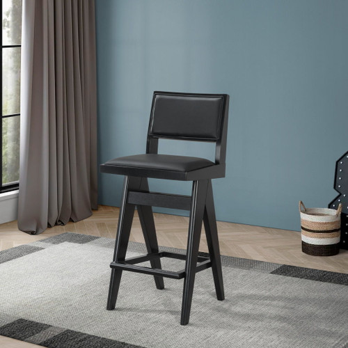 Keira - Bar Stool (Set of 2) - Black