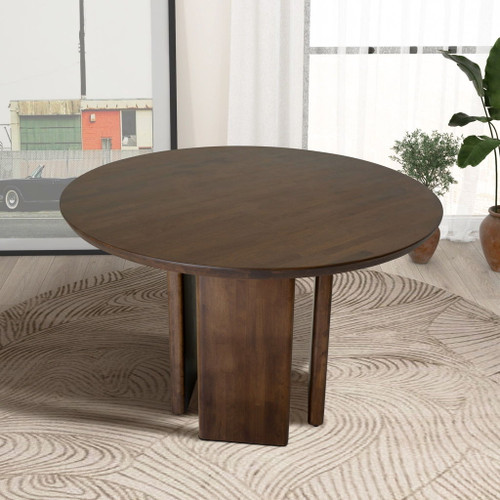 Alden - Round Dining Table - Walnut