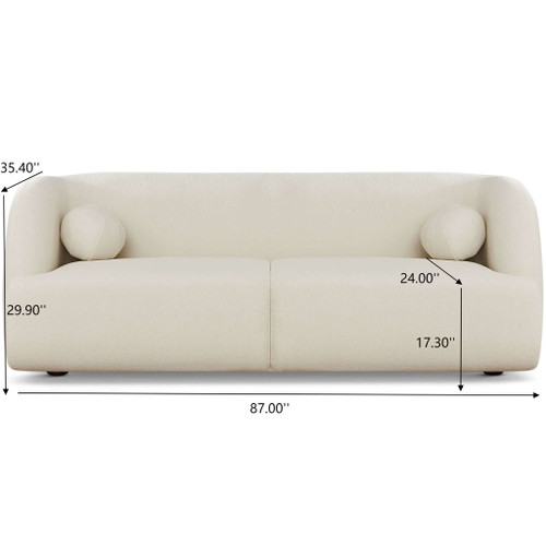 Anna - French Boucle Sofa