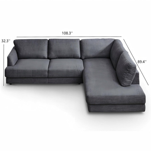 Glander - Comfortable Cozy Sectional Sofa
