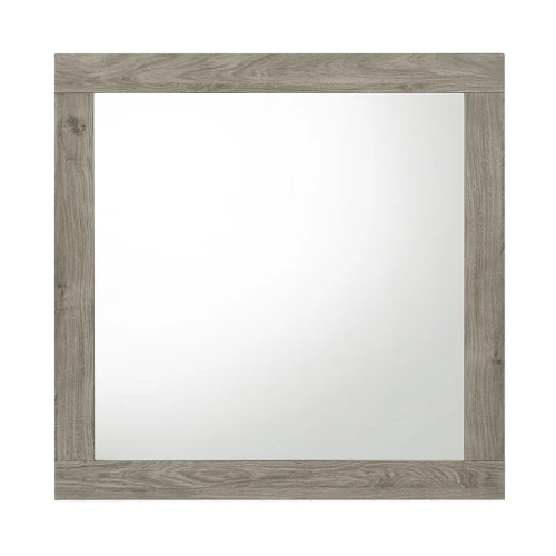 Mari - Mirror - Light Gray Finish