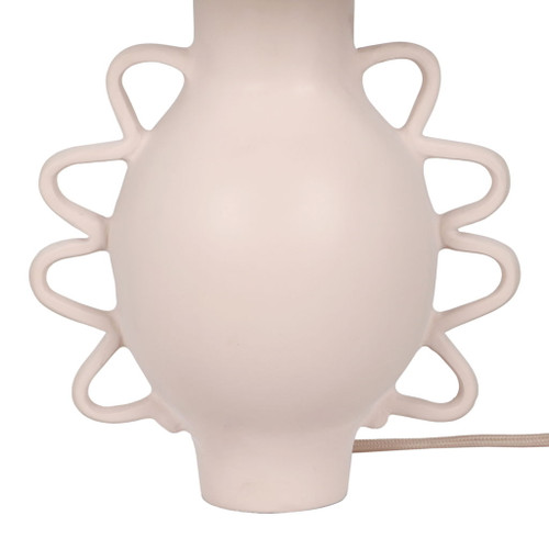 Hazza - Pleated Table Lamp - Cream