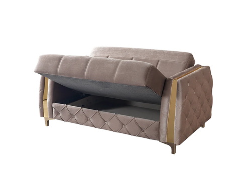 Florence Velvet Sofa 88" & Loveseat 64" Set