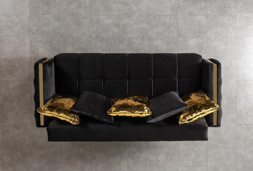 Florence Velvet Sofa 88" & Loveseat 64" Set