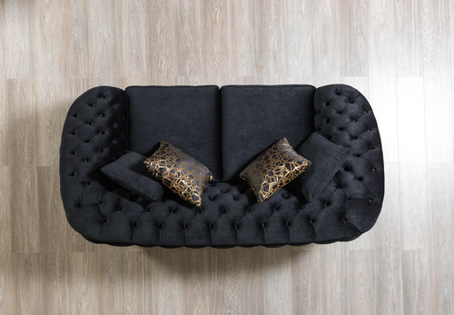 Lupino Velvet Sofa 98" & Loveseat 79" Set