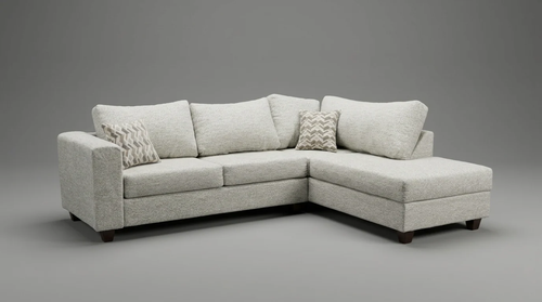 Plana Dove Sectional with Chaise