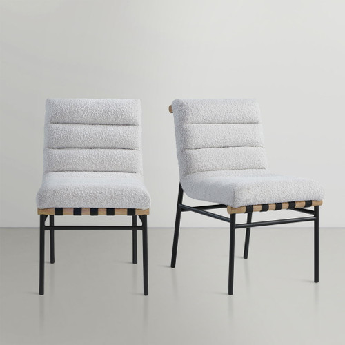 Burke - Dining Chair (Set of 2) - Black Frame