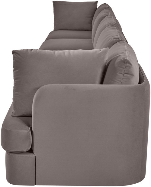 Hammond - Velvet Performance Fabric Upholstered 5 Piece Sofa