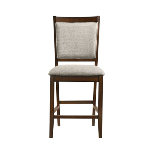 Portage - Counter Chair (Set of 2) - Brown / Beige