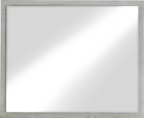 Destination - Floating Glass Mirror - Cotton Gray
