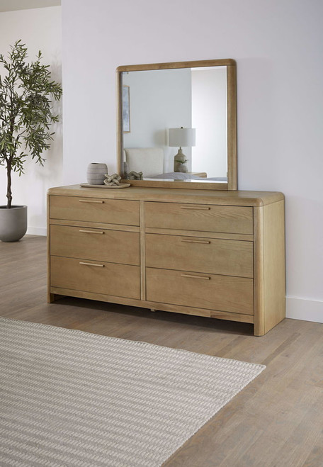 Furano - Wall Or Dresser Mirror - Ginger