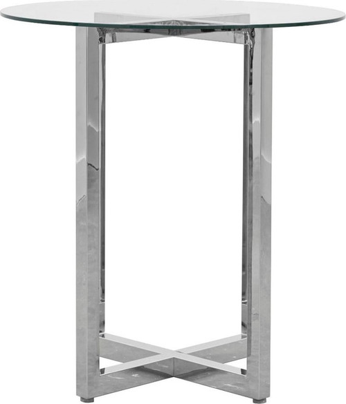 Amalfi - Round Glass Top Table