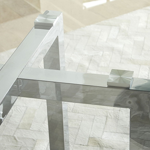 Amalfi - Round Glass Top Table