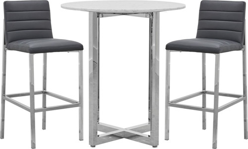 Amalfi - Metal Back Bar Stool (Set of 2)