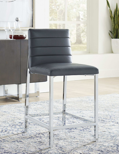 Amalfi - Metal Back Counter Stool (Set of 2)