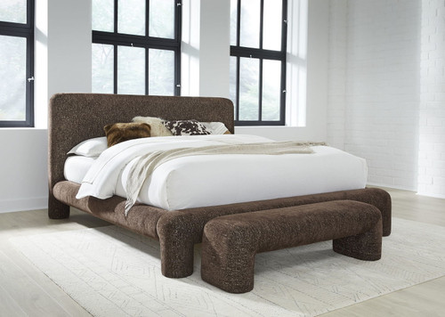 Mocoa - Fully Upholstered Platform Bed