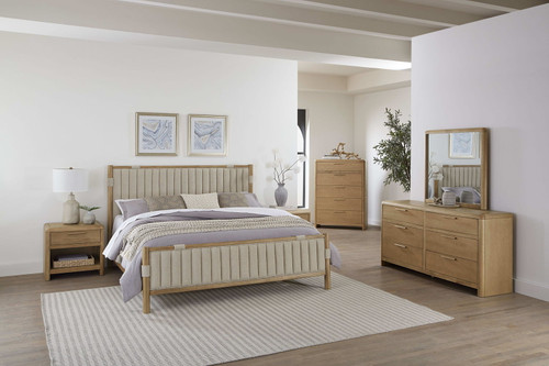 Furano - Upholstered Panel Bed