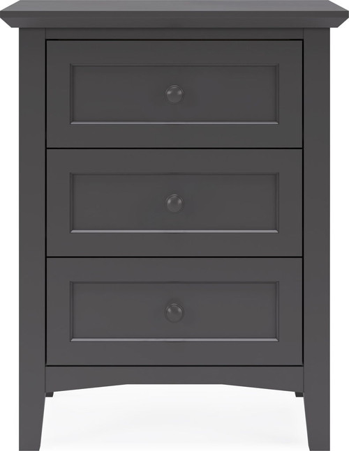 Grace - Three Drawer Nightstand