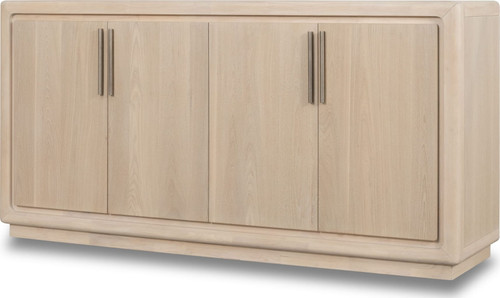 Magnolia - 4 Door Wooden Sideboard - Daffodil