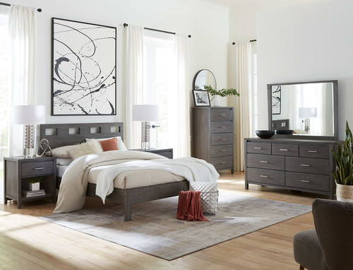 Nevis Riva - Five Drawer Chest - Sharkskin (2024)