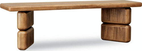 Nia - Acacia Wood Dining Bench - Lioness