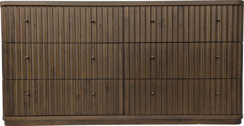 Penny Fluted - Dresser - Chocolate Mousse