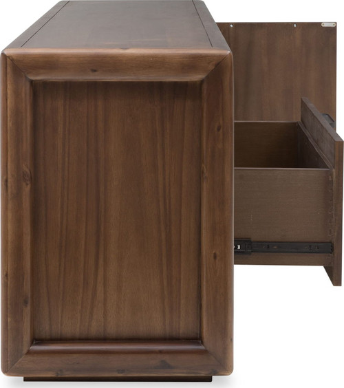 Sol - 88W Media Console - Brown Spice